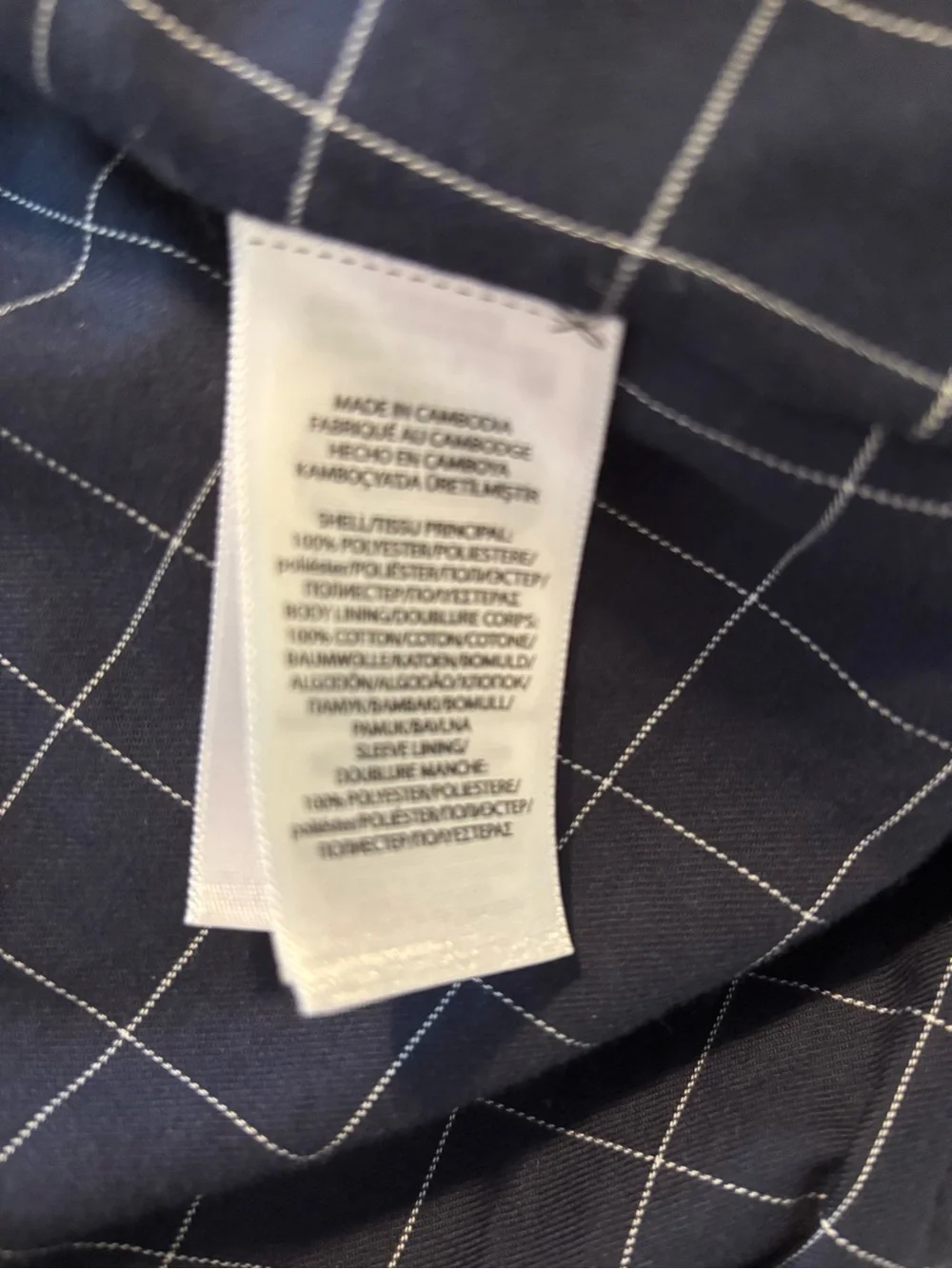 Polo by Ralph Lauren Navy Zip-Front Men's Jacket XL
